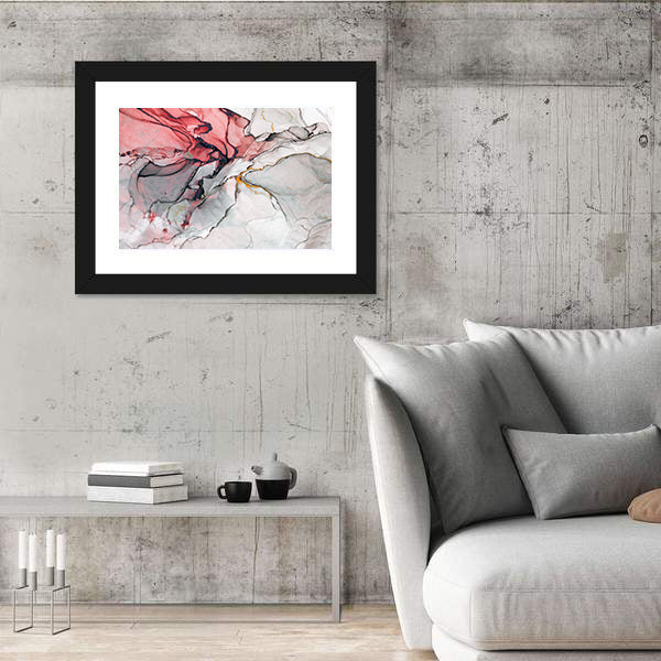 Alcohol Ink Abstract Canvas Wall Art