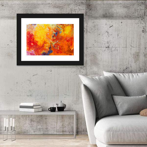 Bright Artistic Texture Canvas Wall Art