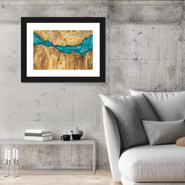 River Flow Artwork Canvas Wall Art