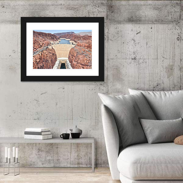 Hoover Dam in United States Canvas Wall Art