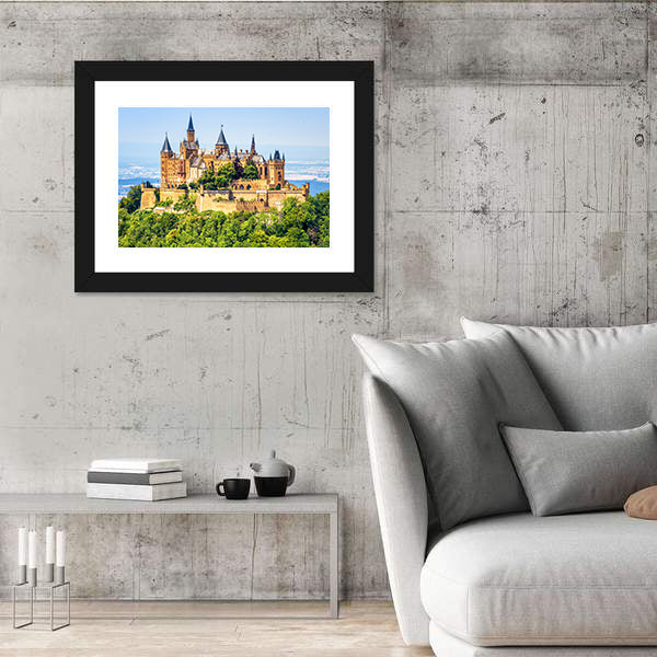 Hohenzollern Castle Canvas Wall Art