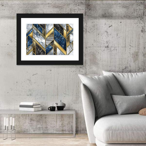 Artificial Stone Texture Canvas Wall Art