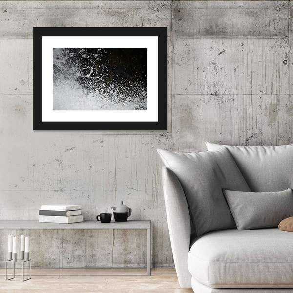Water Splash Canvas Wall Art