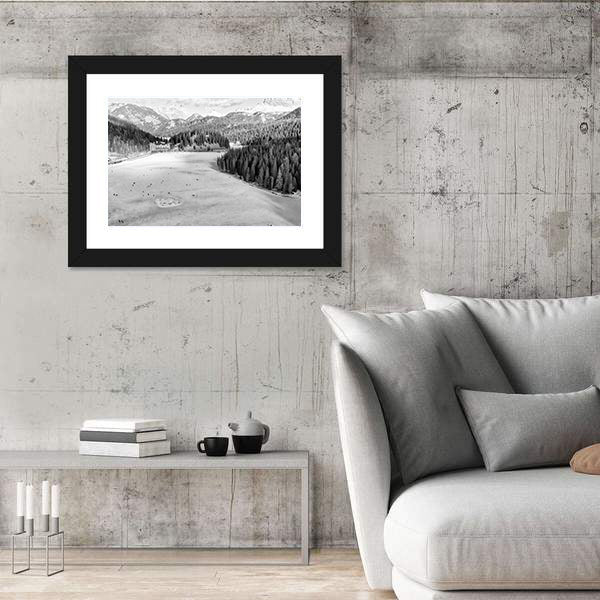 Dolomites at Misurina, Italy Canvas Wall Art
