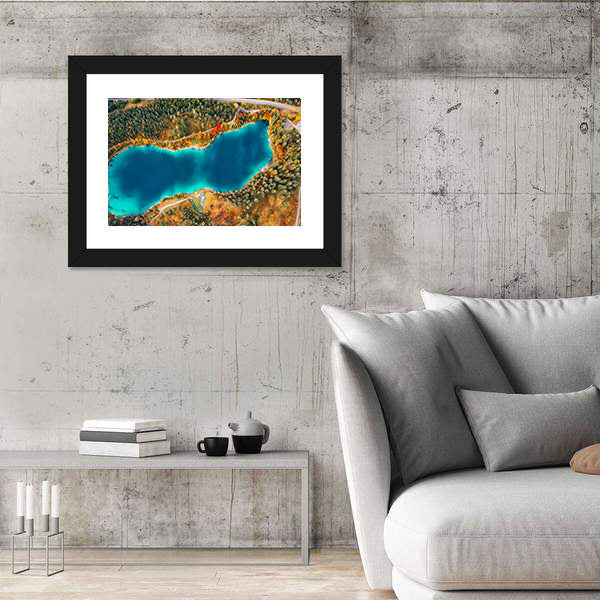 Urisee Lake In Austria Canvas Wall Art