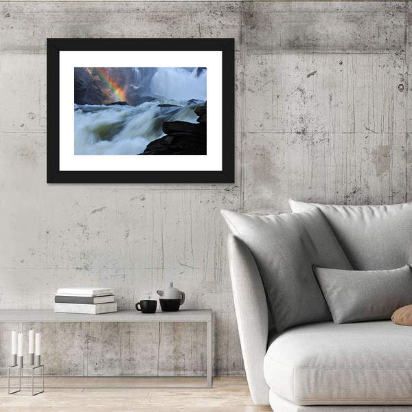 Rainbow River Canvas Wall Art