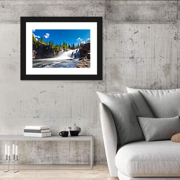 Scenic Waterfall Canvas Wall Art