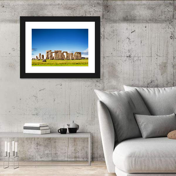 Stonehenge Stone Circle in England Canvas Wall Art