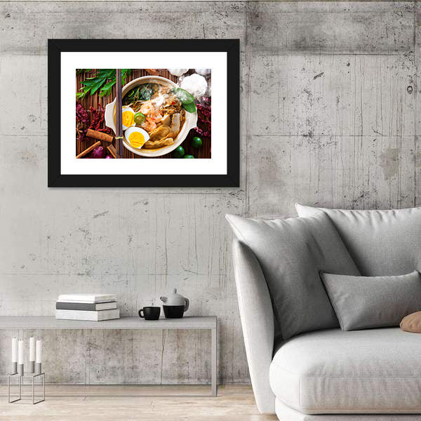 Popular Malaysian Food Canvas Wall Art