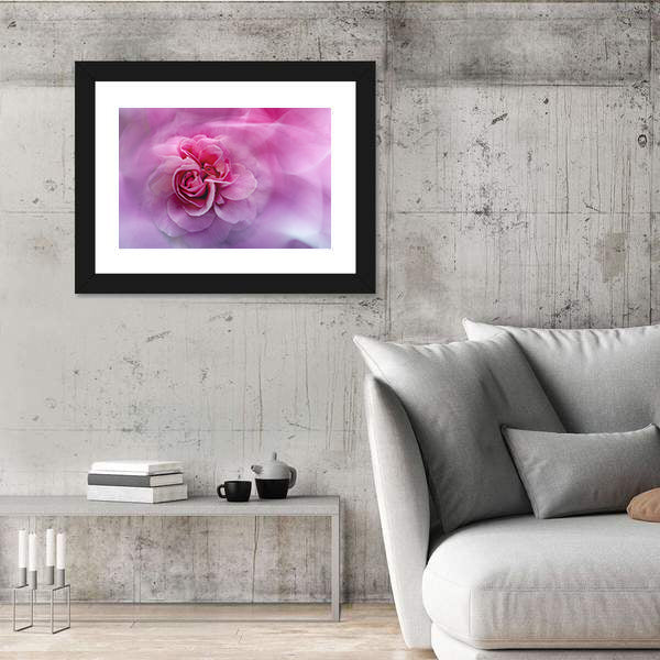 Scenic Rose Abstract Canvas Wall Art