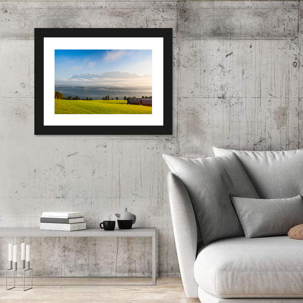 Morning On The Mountains Canvas Wall Art