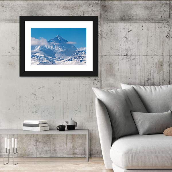 Mount Everest Snow Peaks Canvas Wall Art