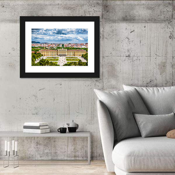 Schonbrunn Palace Parterre Garden, Vienna Canvas Wall Art