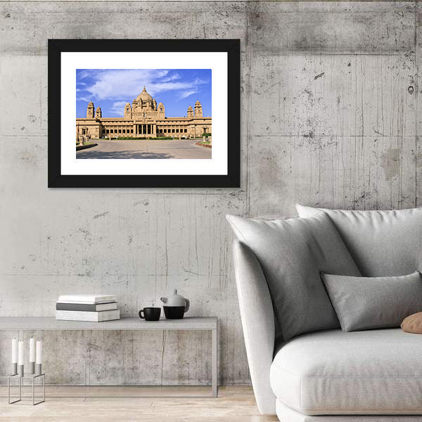 Umaid Bhawan Palace, Jodhpur Canvas Wall Art
