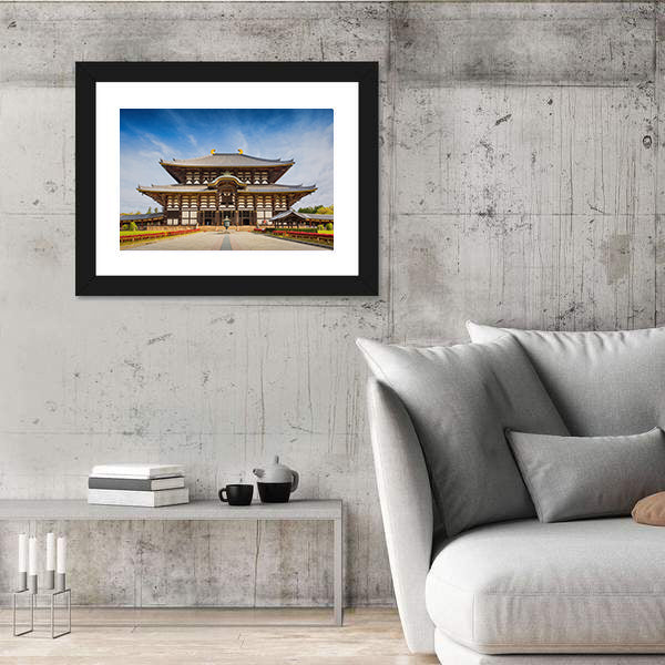 Todaiji Great Buddha Hall, Nara Canvas Wall Art