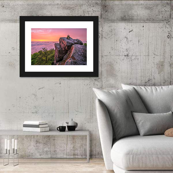 Pine Mountain Trail in Kentucky Canvas Wall Art