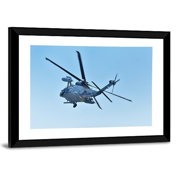 The Jasdf UH-60j Canvas Wall Art