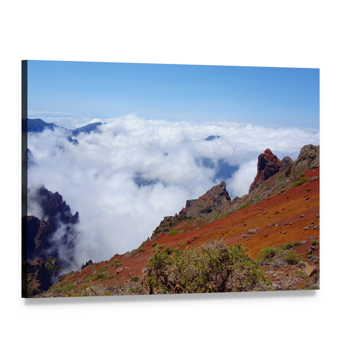 Hiking Trail Gr131 Canvas Wall Art, single panel gallery wrapped canvas, angled product view