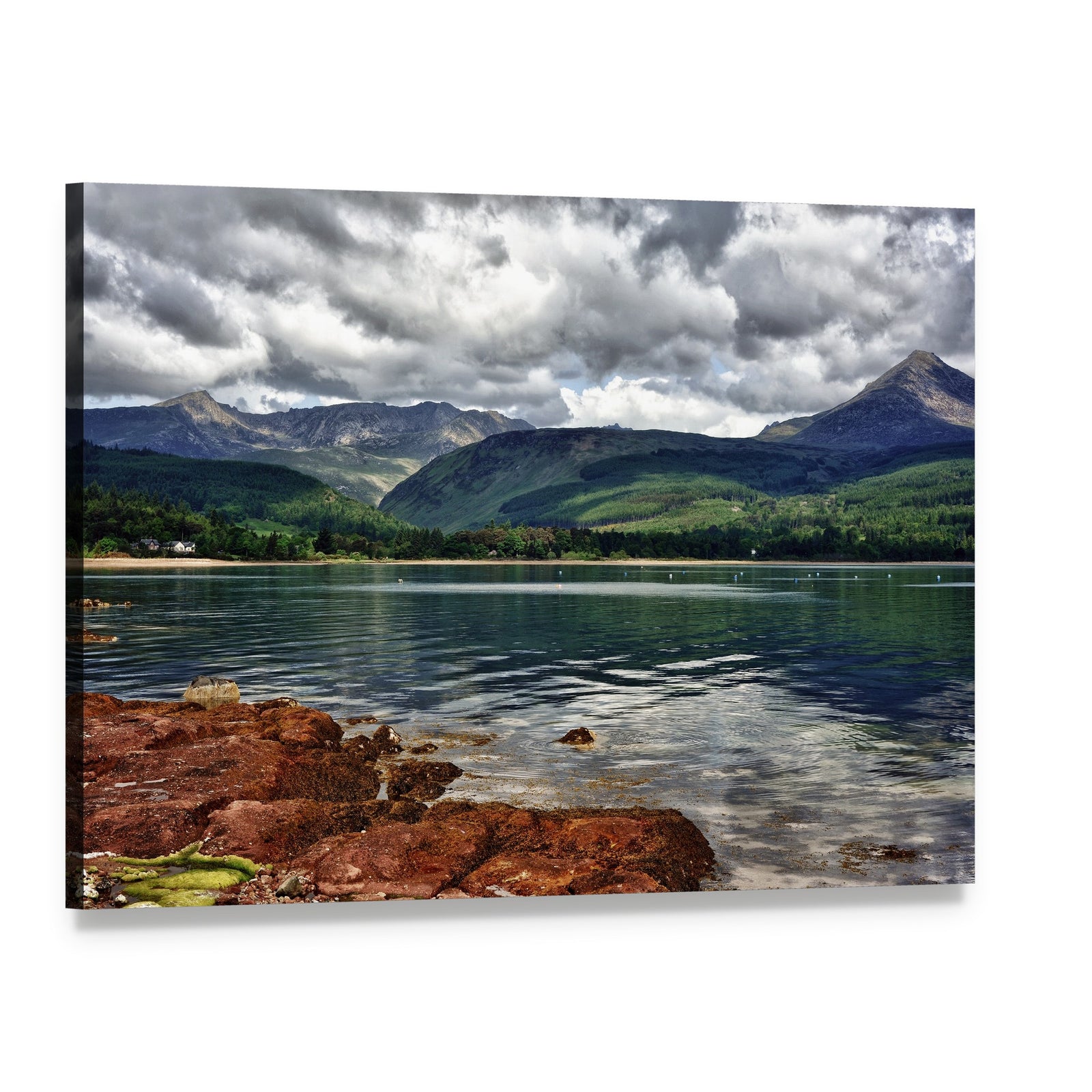 Isle of Arran, Scotland Canvas Wall Art, single panel gallery wrapped canvas, angled product view