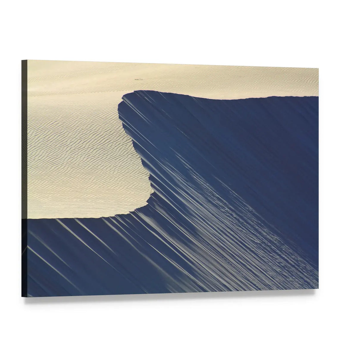 Dune Patterns At Maitlands Beach Canvas Wall Art, single panel gallery wrapped canvas, angled product view