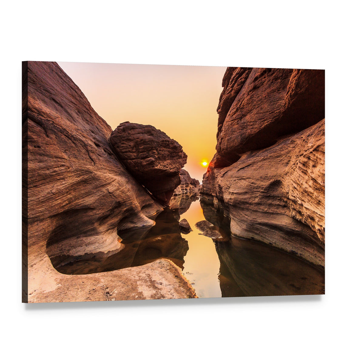 Grand Canyon Thailand Canvas Wall Art, single panel gallery wrapped canvas, angled product view