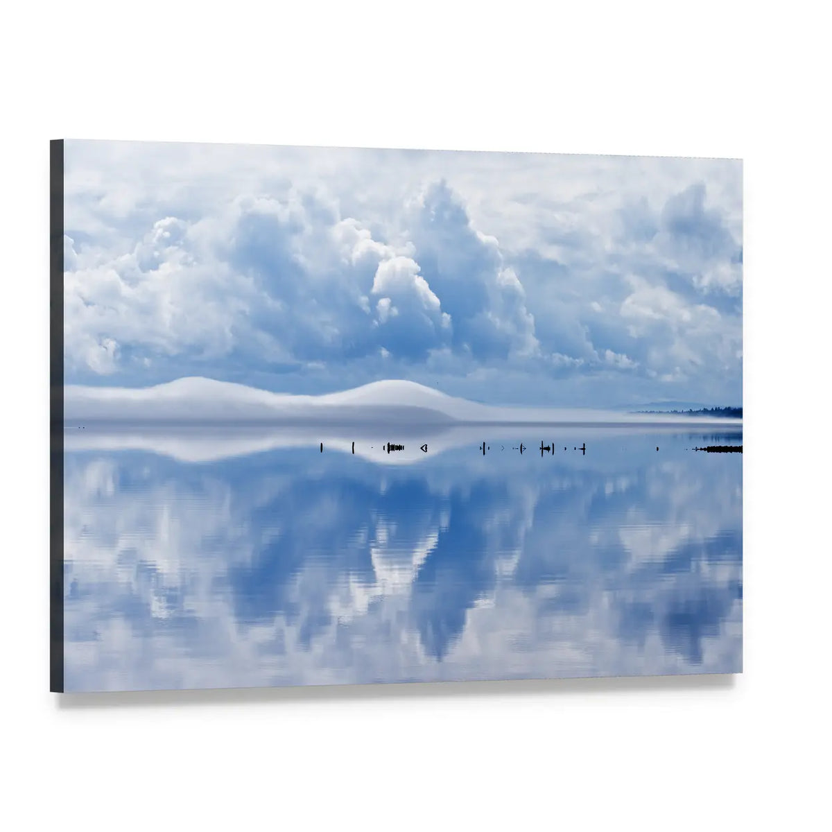 Siljan Lake In Dalarna Sweden Canvas Wall Art, single panel gallery wrapped canvas, angled product view