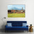 Pompei Ruins In Italy With Mount Vesuvius Canvas Wall Art-1 Piece-Gallery Wrap-36" x 24"-Tiaracle