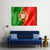 Portugal Flag Canvas Wall Art-1 Piece-Gallery Wrap-36" x 24"-Tiaracle