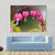 Bleeding Heart Flowers Canvas Wall Art-4 Horizontal-Gallery Wrap-34" x 24"-Tiaracle