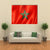 Morocco Flag Canvas Wall Art-1 Piece-Gallery Wrap-36" x 24"-Tiaracle