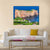 Perce Rock In Gaspe Canvas Wall Art-4 Horizontal-Gallery Wrap-34" x 24"-Tiaracle