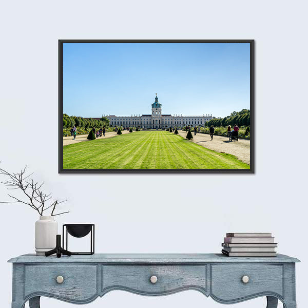 Charlottenburg Palace Garden View Canvas Wall Art