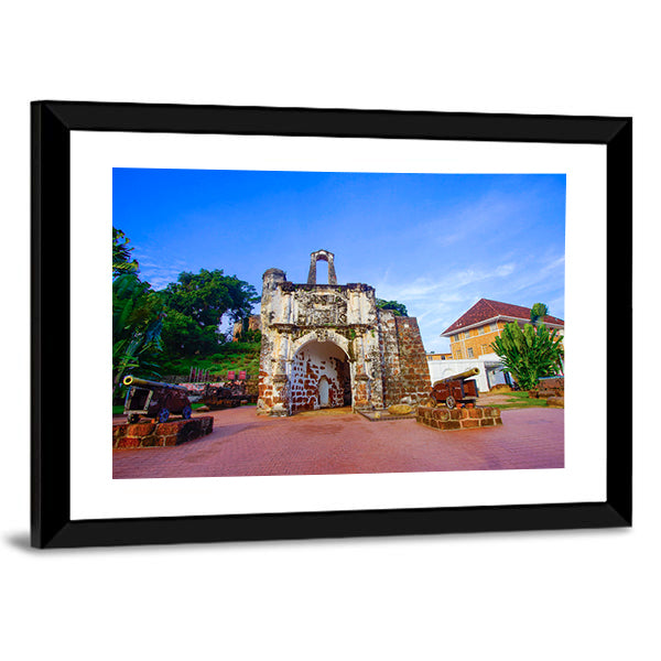 Famous Fortress In Melaka Canvas Wall Art