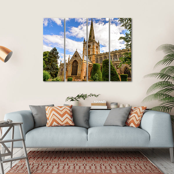 Collegiate Church Of The Holy And Undivided Trinity Canvas Wall Art-1 Piece-Gallery Wrap-36" x 24"-Tiaracle