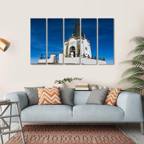 The Serbian Chapel Greece Canvas Wall Art-5 Horizontal-Gallery Wrap-22" x 12"-Tiaracle
