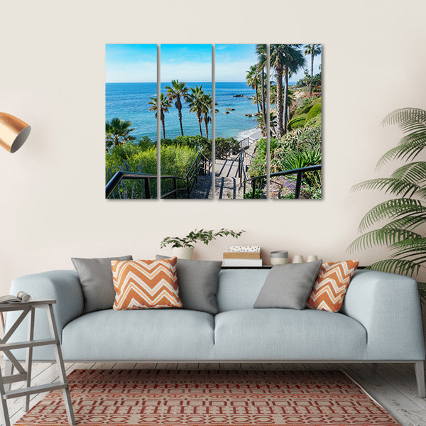 View Of Scenery Around Laguna Beach In California Canvas Wall Art-4 Horizontal-Gallery Wrap-34" x 24"-Tiaracle