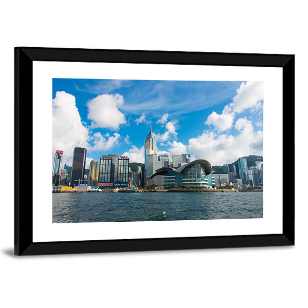 Hong Kong Skyline Canvas Wall Art