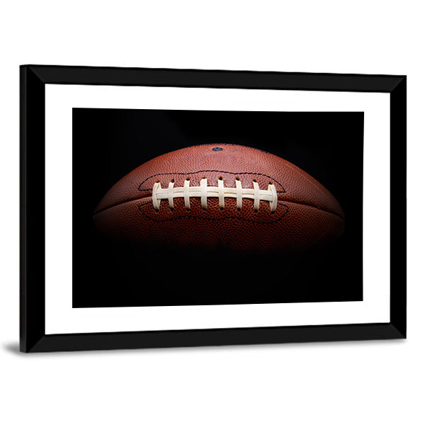 American Football Canvas Wall Art-3 Horizontal-Gallery Wrap-25&quot; x 16&quot;-Tiaracle
