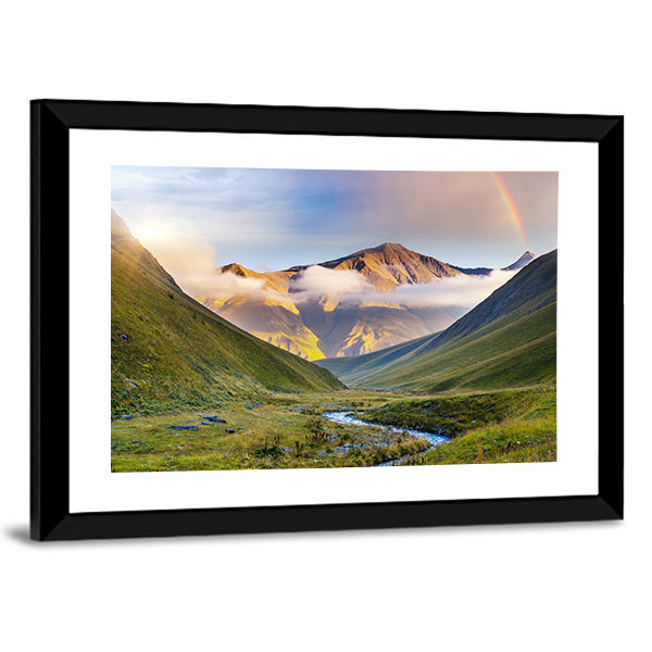 High Mountains of Georgia Canvas Wall Art
