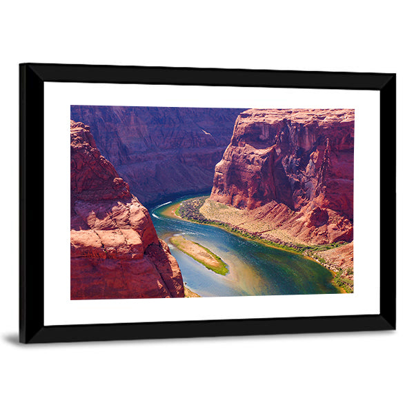 Colorado River Landscape Canvas Wall Art