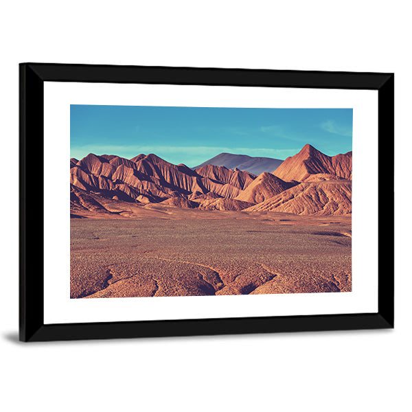 La Puna Mountain Plateau Canvas Wall Art