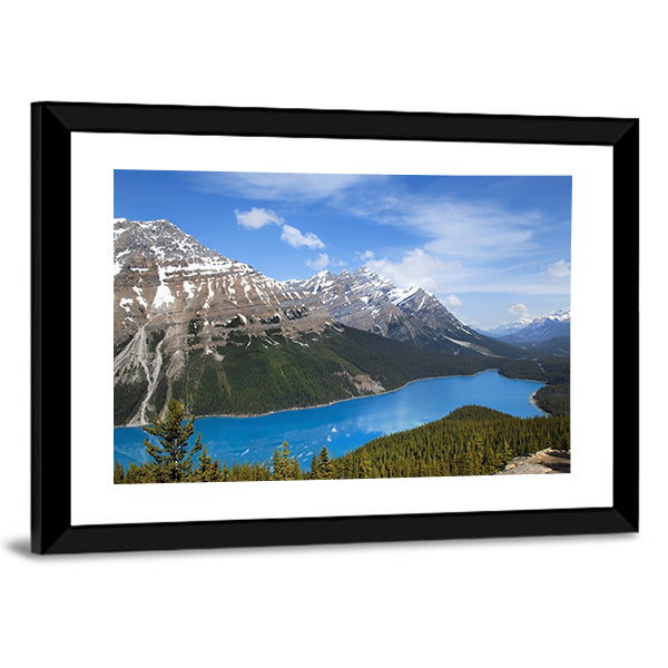 Emerald Lake Alberta Canvas Wall Art-1 Piece-Framed Print-30" x 20"-Tiaracle