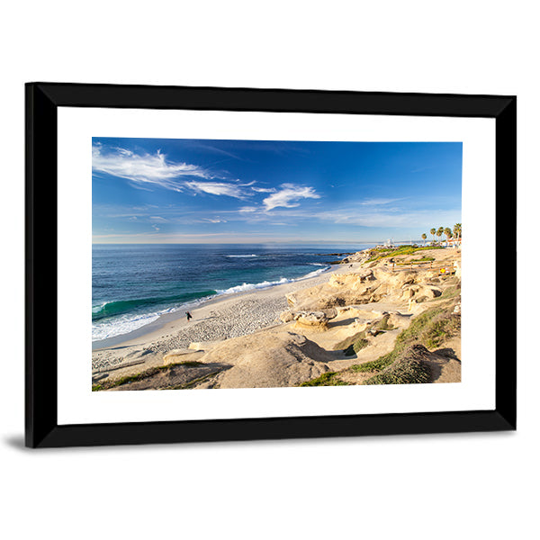 La Jolla Cove Beach California Canvas Wall Art