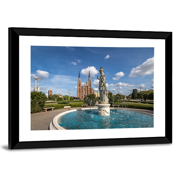 La Plata Cathedral, Argentina Canvas Wall Art
