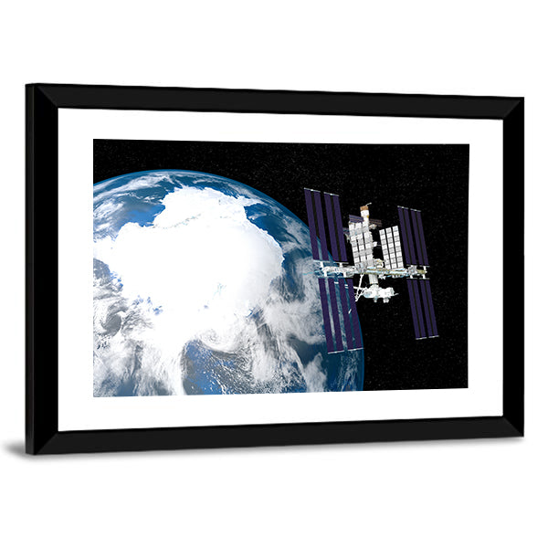 International Space Station Canvas Wall Art