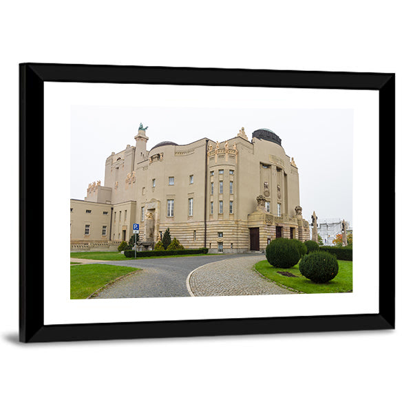 Nouveau Facade Of State Theater Canvas Wall Art-1 Piece-Framed Print-20" x 16"-Tiaracle