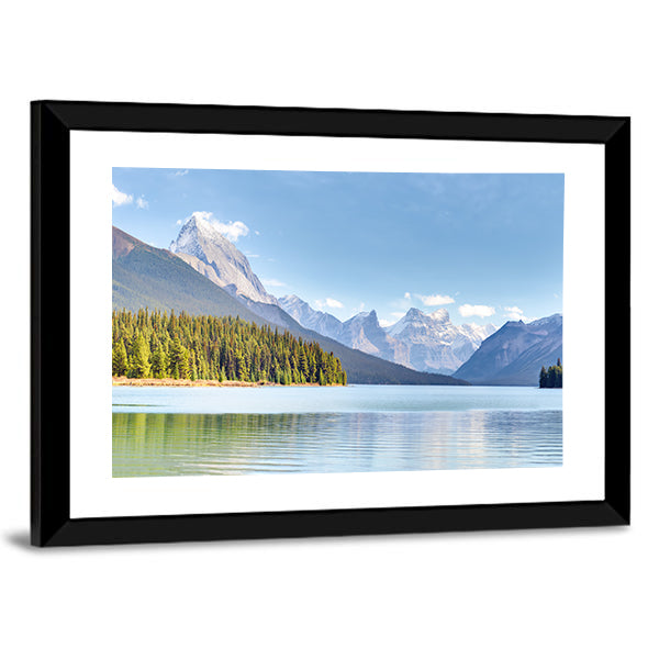 Maligne Lake, Canada Canvas Wall Art