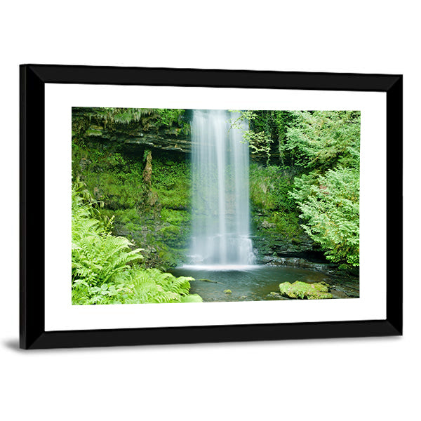 Glencar Waterfall, Ireland Canvas Wall Art