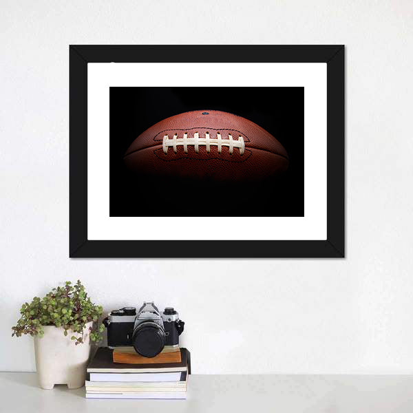 American Football Canvas Wall Art-3 Horizontal-Gallery Wrap-25&quot; x 16&quot;-Tiaracle