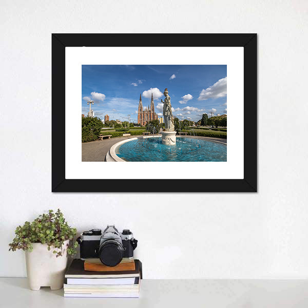 La Plata Cathedral, Argentina Canvas Wall Art